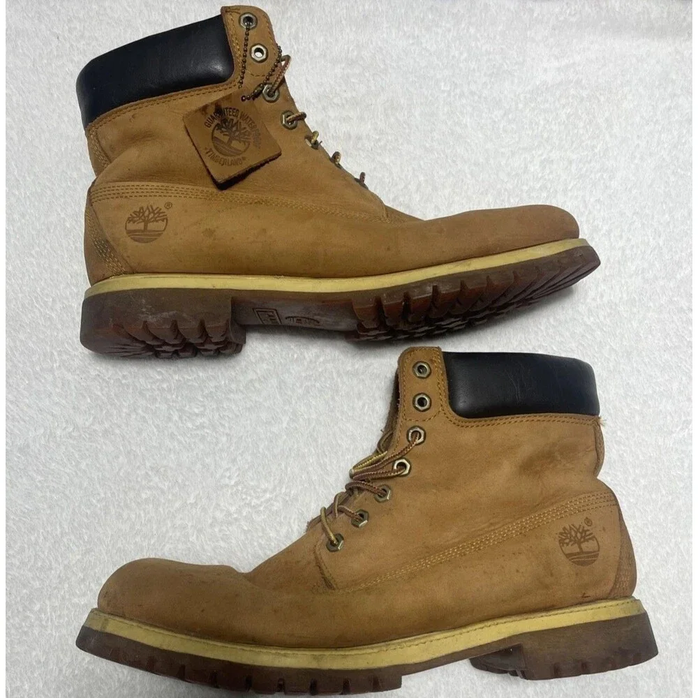 MENS TIMBERLAND 6-INCH PREMIUM WATERPROOF BOOTS Sz 12M